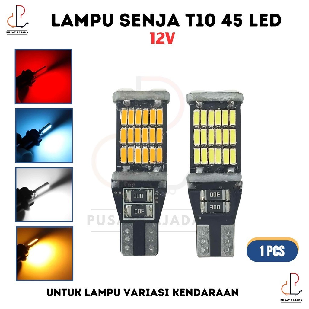 Jual Lampu Led T Led T W W Canbus Super Bright Terang Error