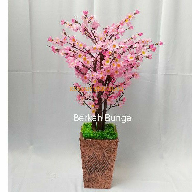 Jual Sakura Artificial 70cm Sakura Plastik Bunga Plastik Bunga