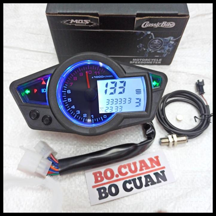 Jual Spidometer Model Koso Rx1N Digital Takometer Spido Cb100 Ninja R