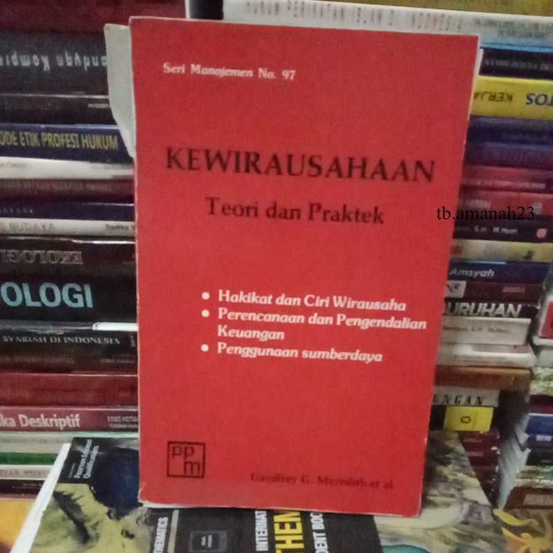 Jual Buku Kewirausahaan Teori Dan Aplikasi By Geoffrey Shopee Indonesia