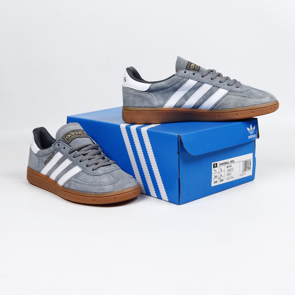 Jual Mdns Sepatu Adidas Spezial Grey Gum Shopee Indonesia