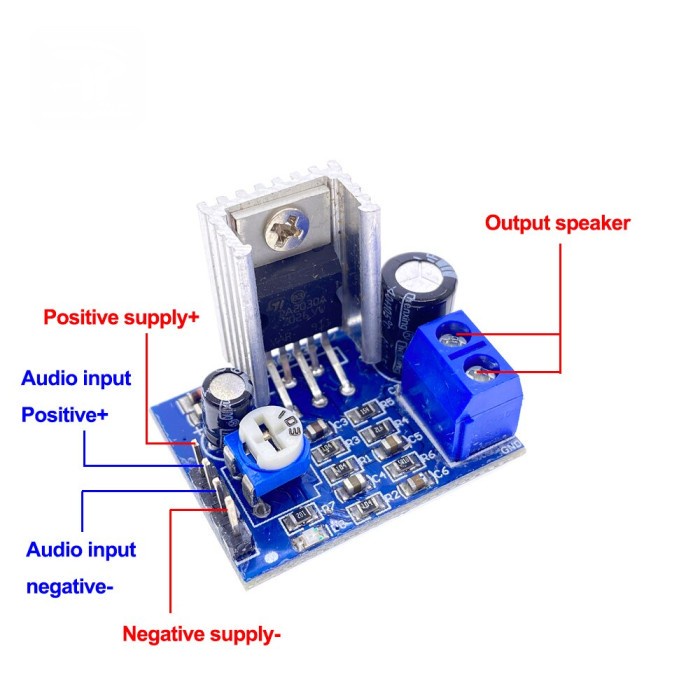 Jual Sa Tda A W Hi Fi Audio Power Amplifier Tda V Tda