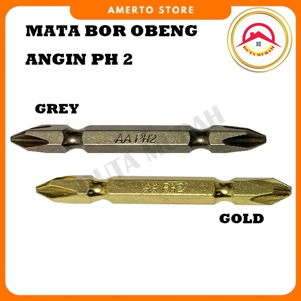 Jual Mata Obeng Gypsum PH2 Mata Obeng Angin Sekrup PH2