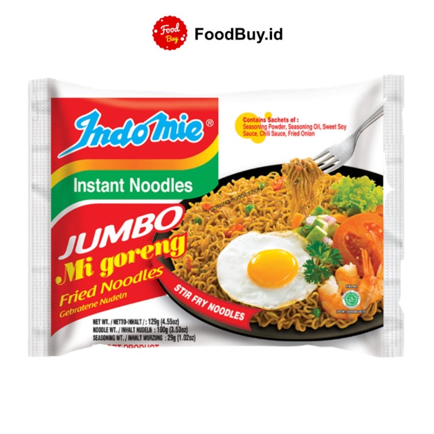 Jual Indomie Goreng Jumbo 129 Gr Shopee Indonesia