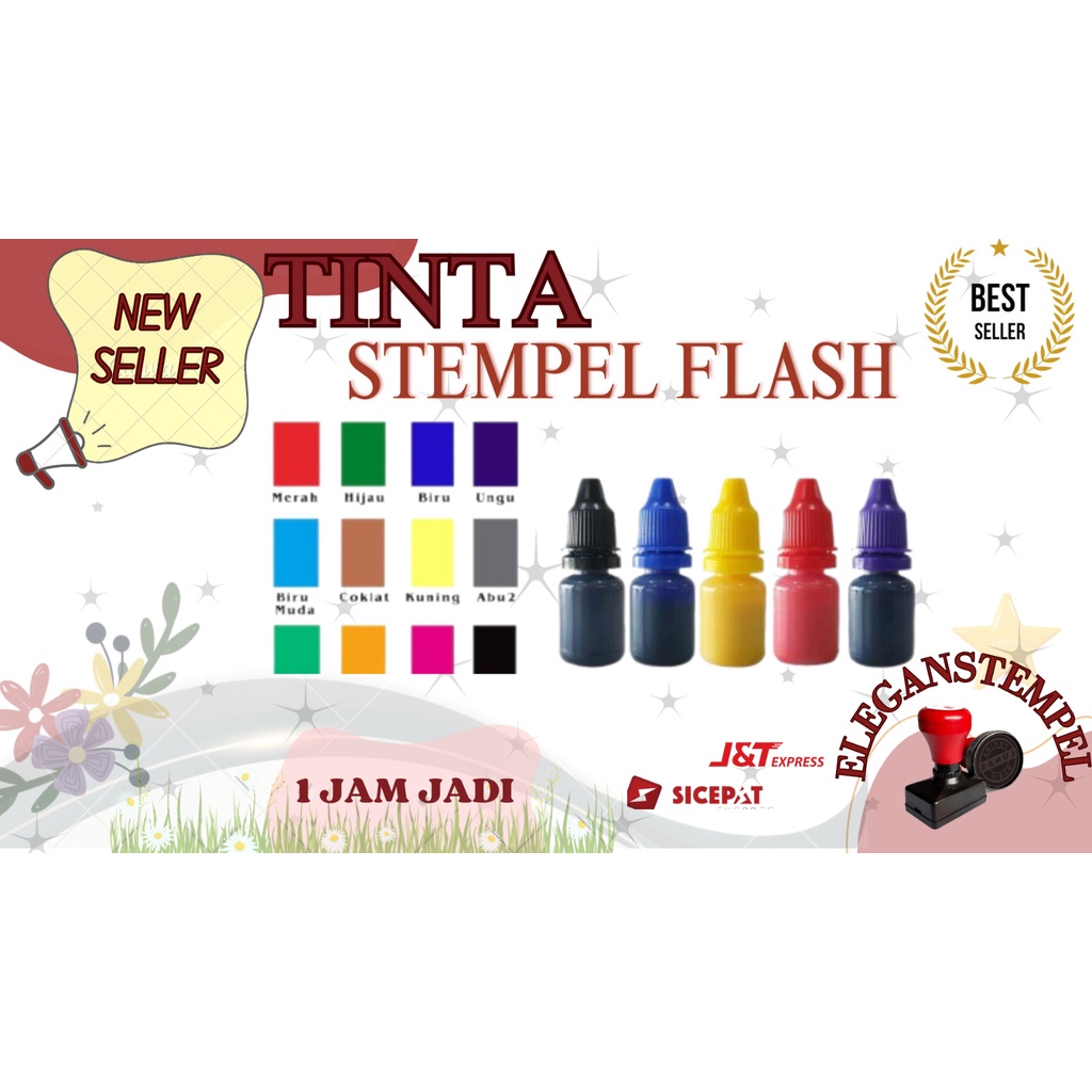 Jual Fast Print Tinta Stempel Flash Ml Shopee Indonesia