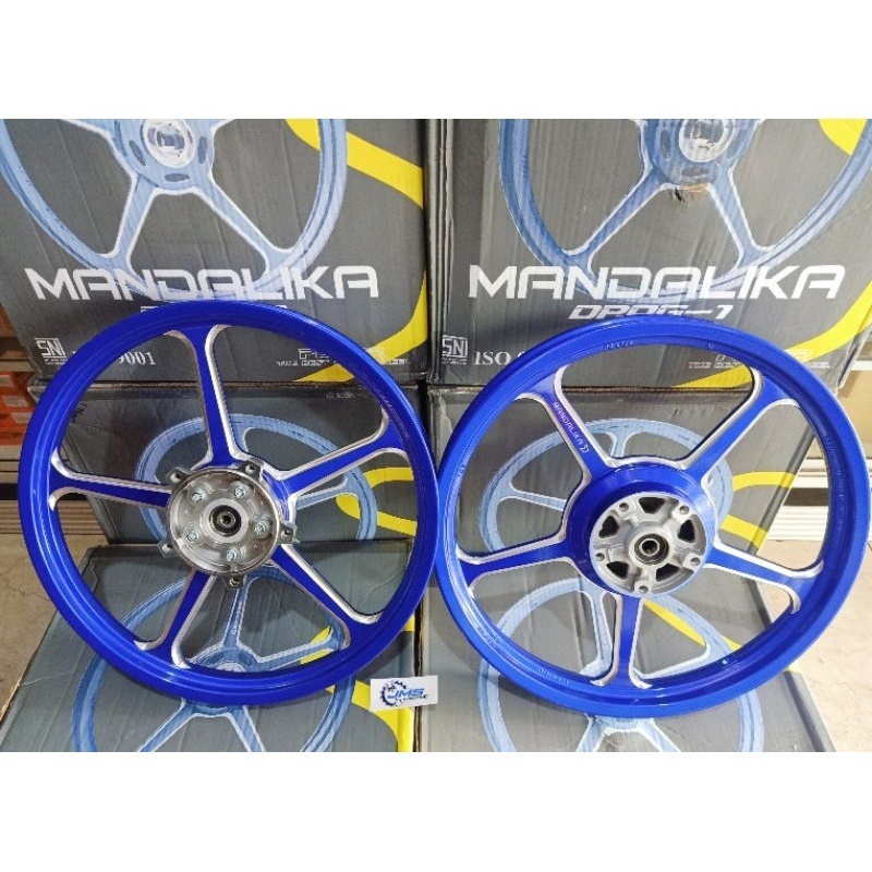 Jual Velg Racing Mandalika Power Mx King UK 140 160 17 Biru Shopee