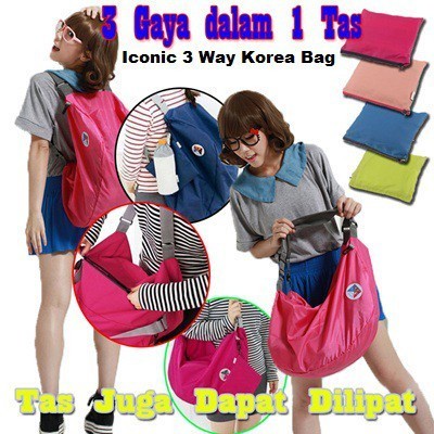 Jual Hargahancur Korean Bag Iconic Way Korean Design Tas Slempang