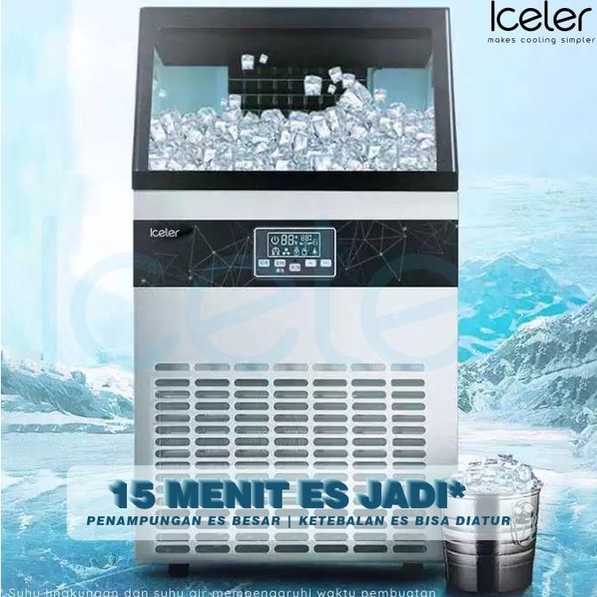 Jual Mesin Es Batu Kristal Iceler Ice Maker Kg Jam Untuk Cafe