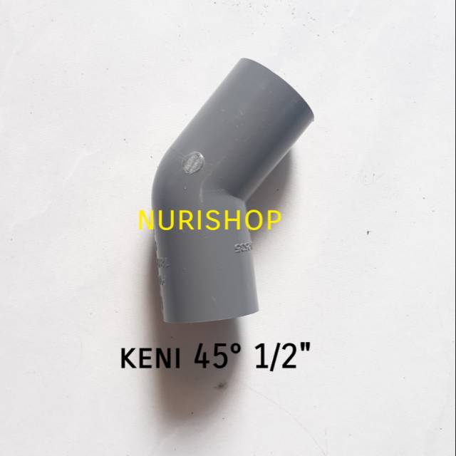 Jual Elbow 45 Derajat 1 2 Knee Keni Knie Kenie Pvc AW 45 X 1 2