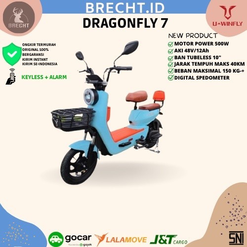 Jual Sepeda Listrik E Bike Uwinfly Dragon Fly Dragonfly Df D S