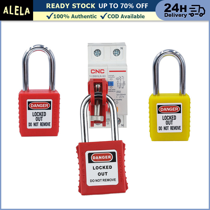 Jual Alela Loto Safety Padlock Mm Gembok Lockout Tagout Merah Dan