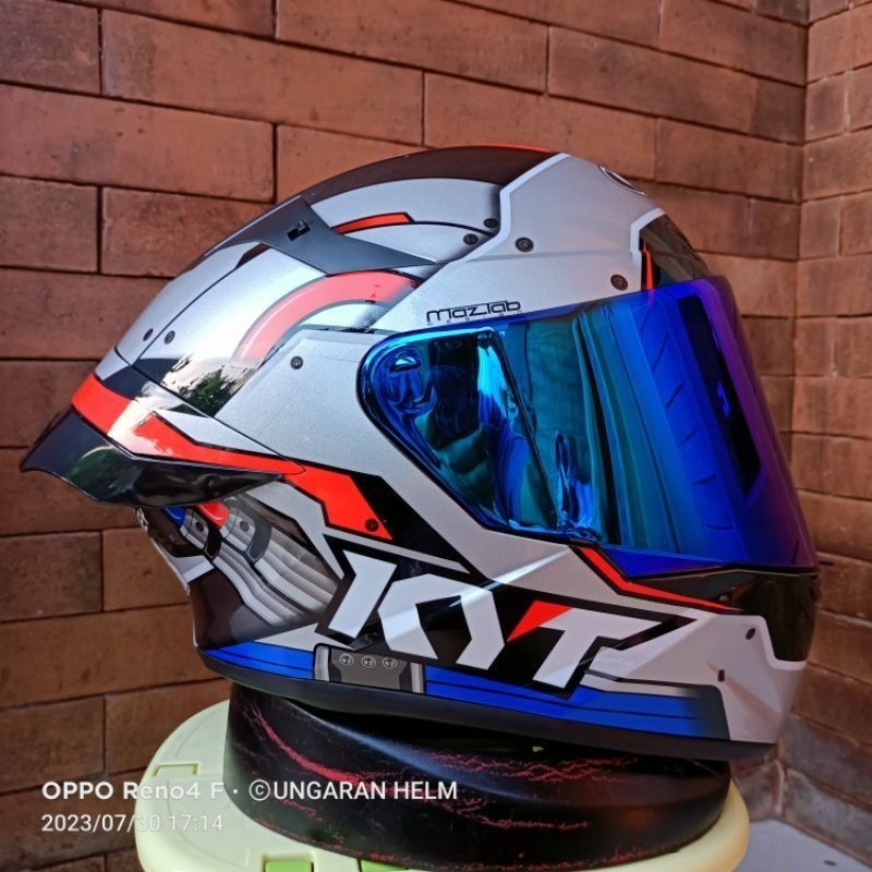 Jual Helm Full Face Kyt Tt Course Rattapark Space Monkey Shopee