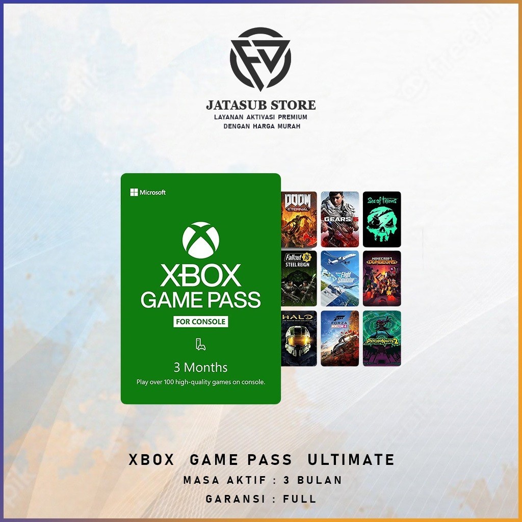 Jual Xbox Game Pass Gamepass Ultimate GPU Private Xbox One S X Windows