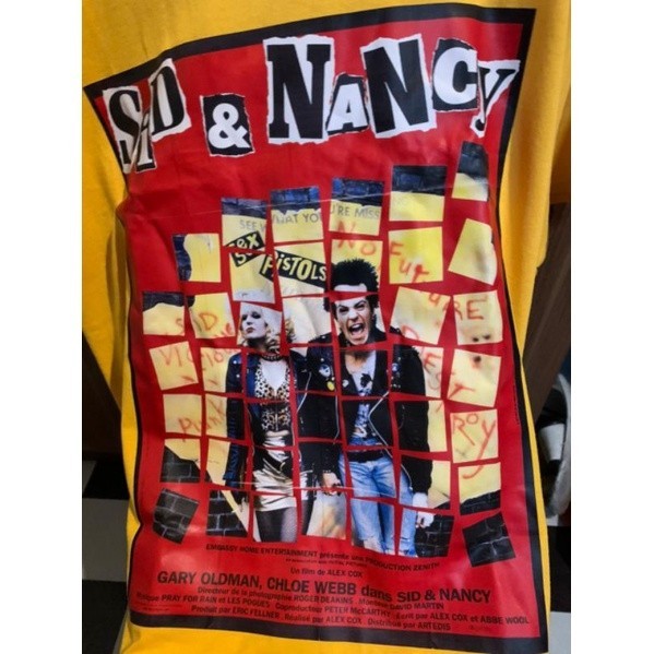 Jual Tshirt Sid Nancy Sex Pistols Kaos Band New States Apparel