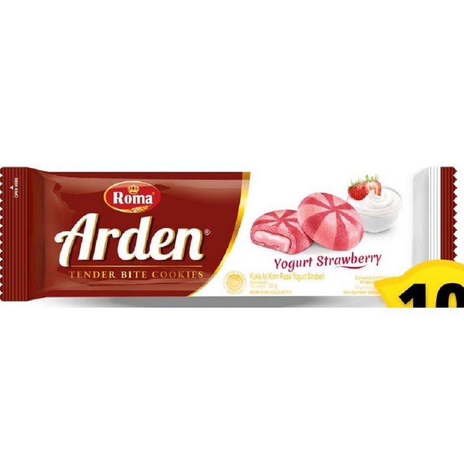 Jual Roma Arden Strawberry Yoghurt Gram Shopee Indonesia