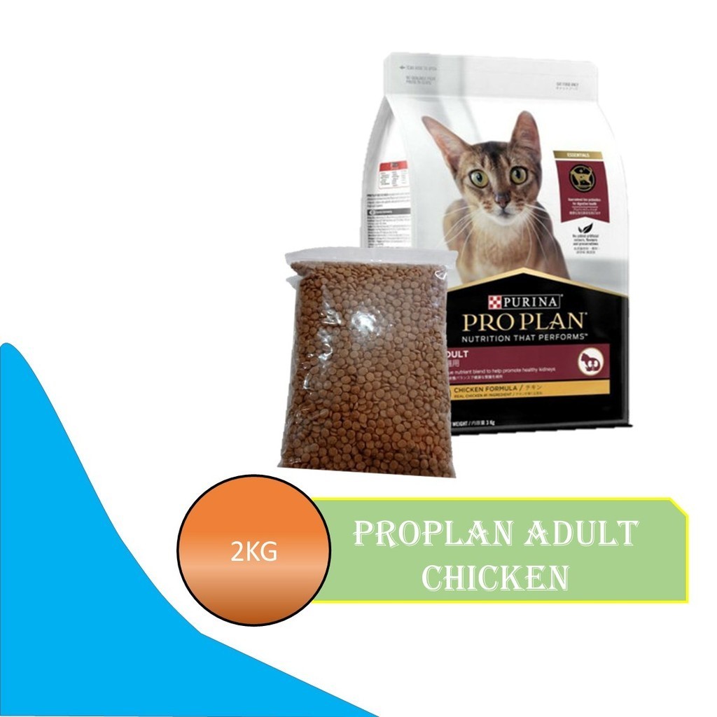 Jual Proplan Pro Plan Adult Dewasa Chicken Salmon Kg Kg Shopee