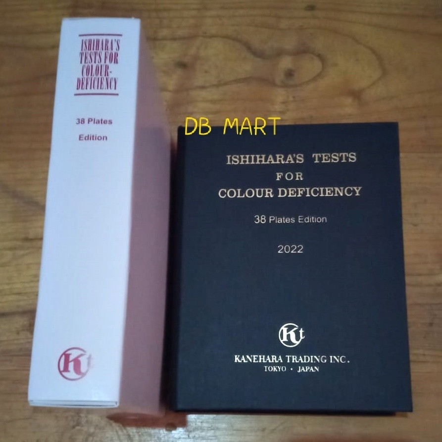 Jual Buku Tes Buta Warna Ishihara Blind Color Test Book Plates Edisi