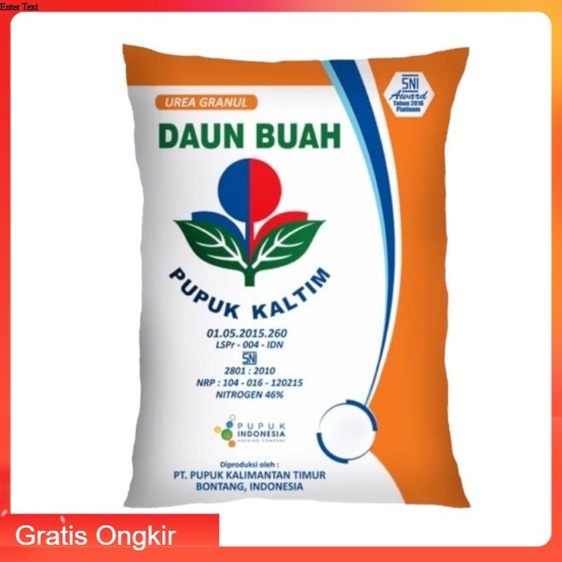 Jual Pupuk Urea Non Subsidi Putih Granul Daun Buah Kaltim Kandungan N