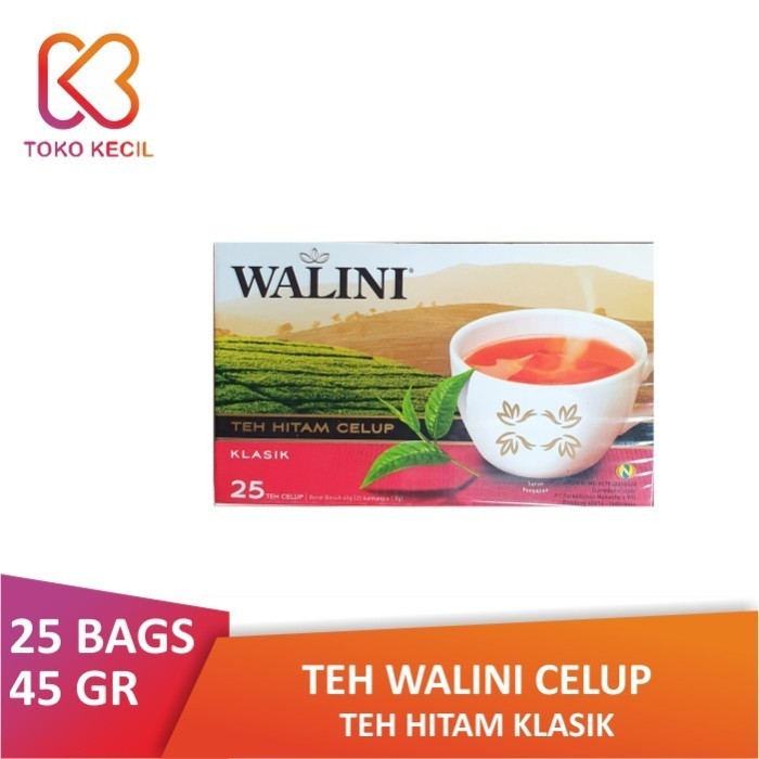 Jual Teh Walini Celup Teh Hitam Klasik S Gr Shopee Indonesia