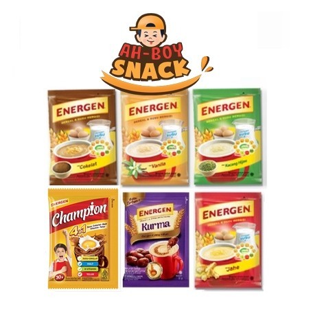 Jual ENERGEN SEREAL RENCENG SACHET 10 SACHET X 32 GRAM 320 GRAM