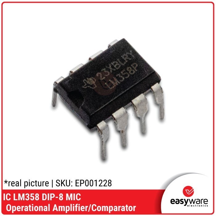 Jual LM358 LM358N DIP 8 IC LM358 General Purpose Amplifiers SS13