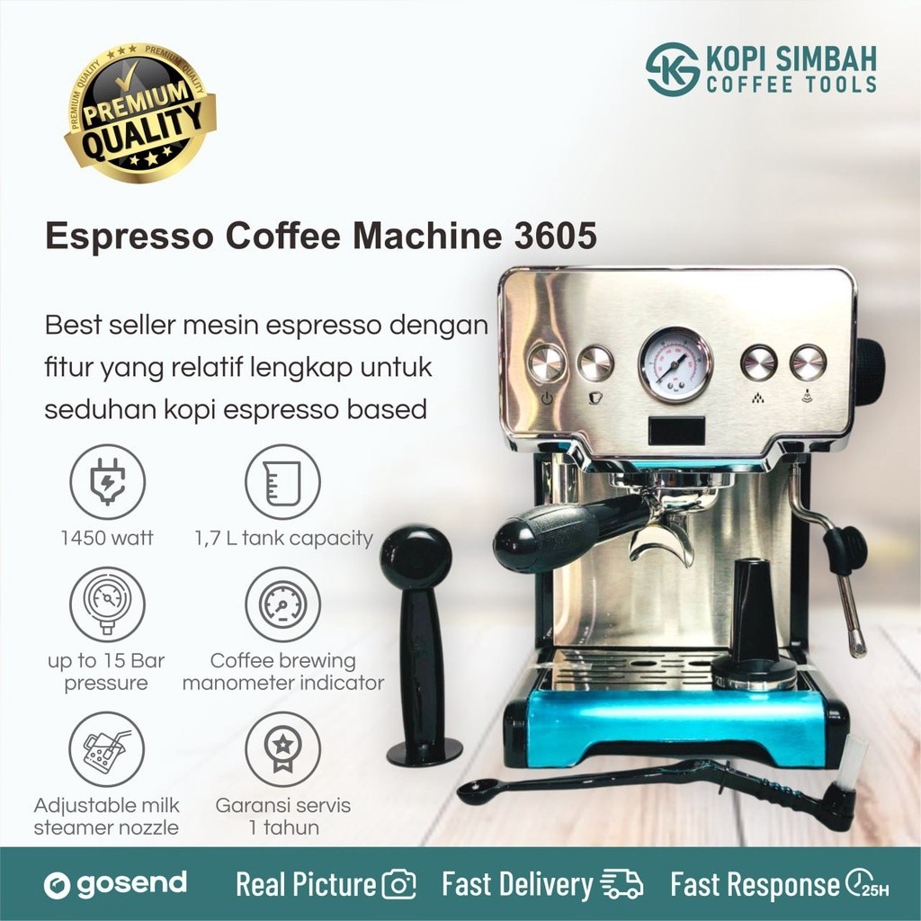 Jual Mesin Kopi Espresso Gustino Gs Alat Seduh Pembuat Espreso