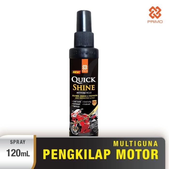 Jual Pengkilap Motor Primo Quick Shine Ml Cairan Pengkilap Body