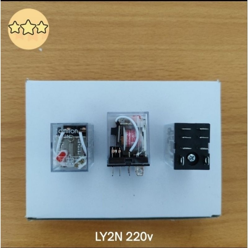 Jual RELAY OMRON LY2N LY2N J 220V LY 2N 220VAC LY2 LY 2N J 220 VAC