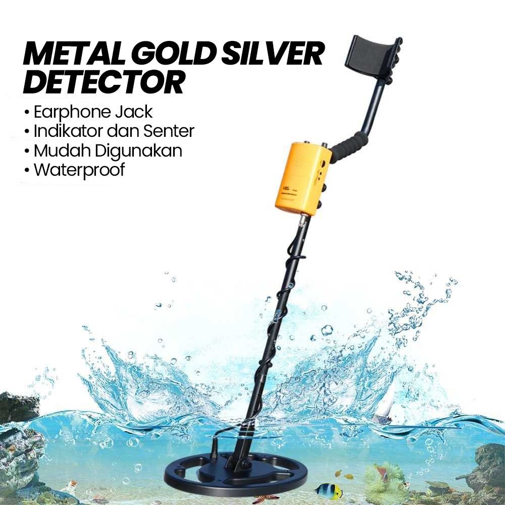 Jual Metal Gold Silver Detector Bawah Tanah Mesin Deteksi Besi Emas