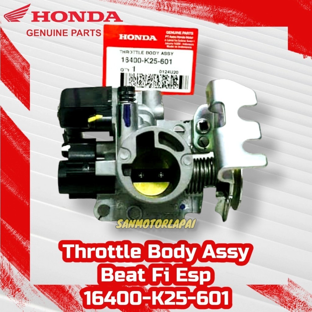 Jual Throttle Body Assy Beat Fi Esp 16400 K25 601 HONDA Shopee Indonesia