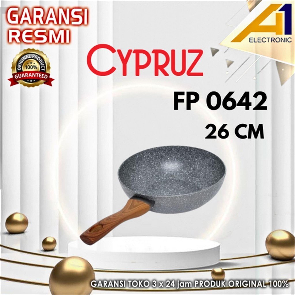 Jual Cypruz Fry Wok Fp Fp Marble Series Cm Anti Lengket