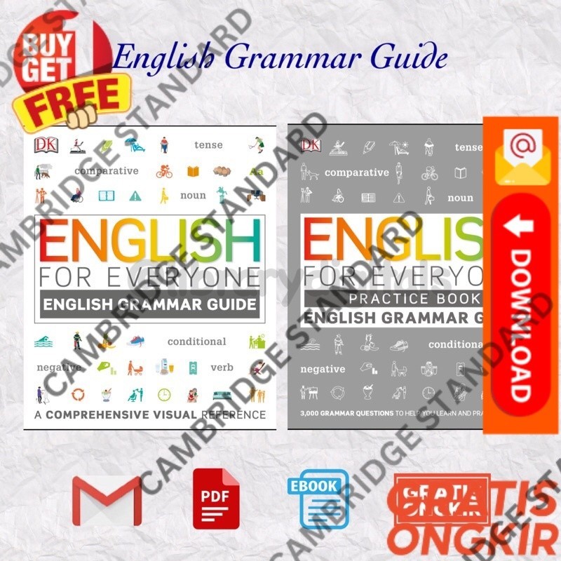 Jual English for Everyone English Grammar G𝘂ide Co𝘂rse and Practise