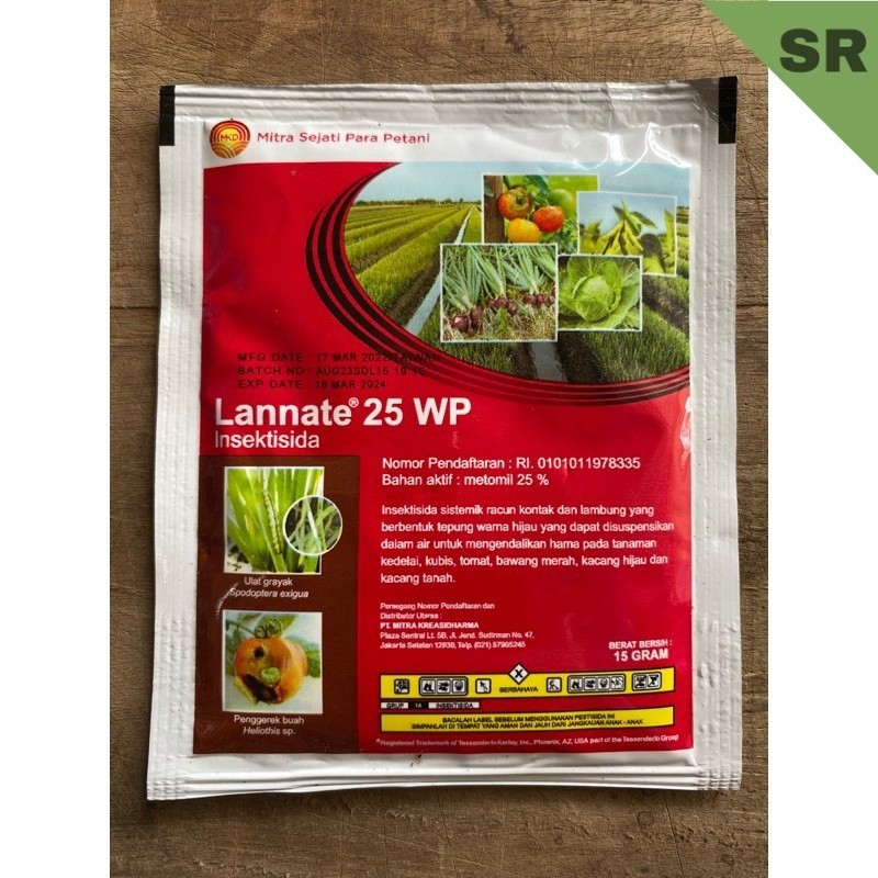 Jual Insektisida Lannate Wp Gram Shopee Indonesia