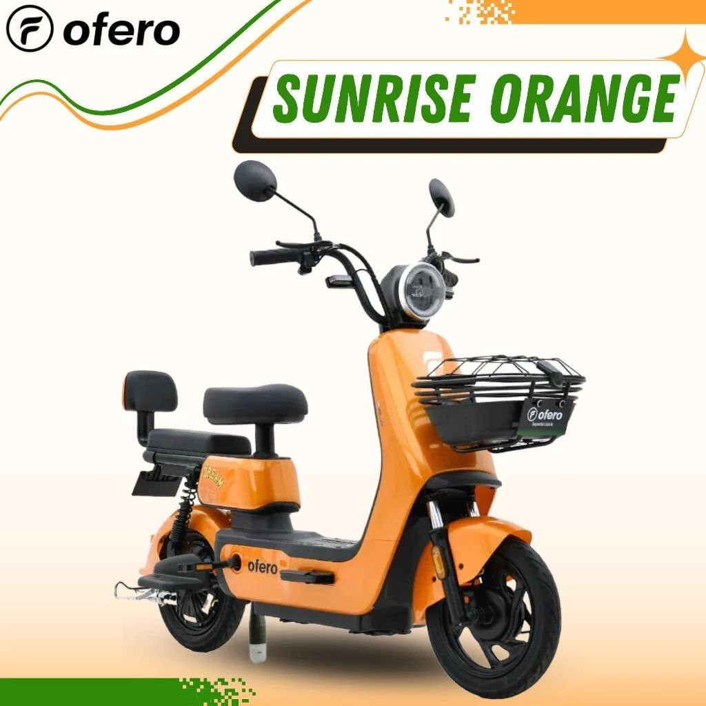 Jual Sepeda Listrik Ofero Galaxy 500 Watt Electric E Bike Shopee