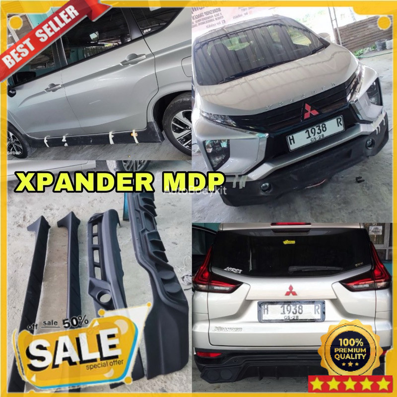 Jual Bodykit Bodikit Bemper Xpander Model Mdp Presisi Grade A Product