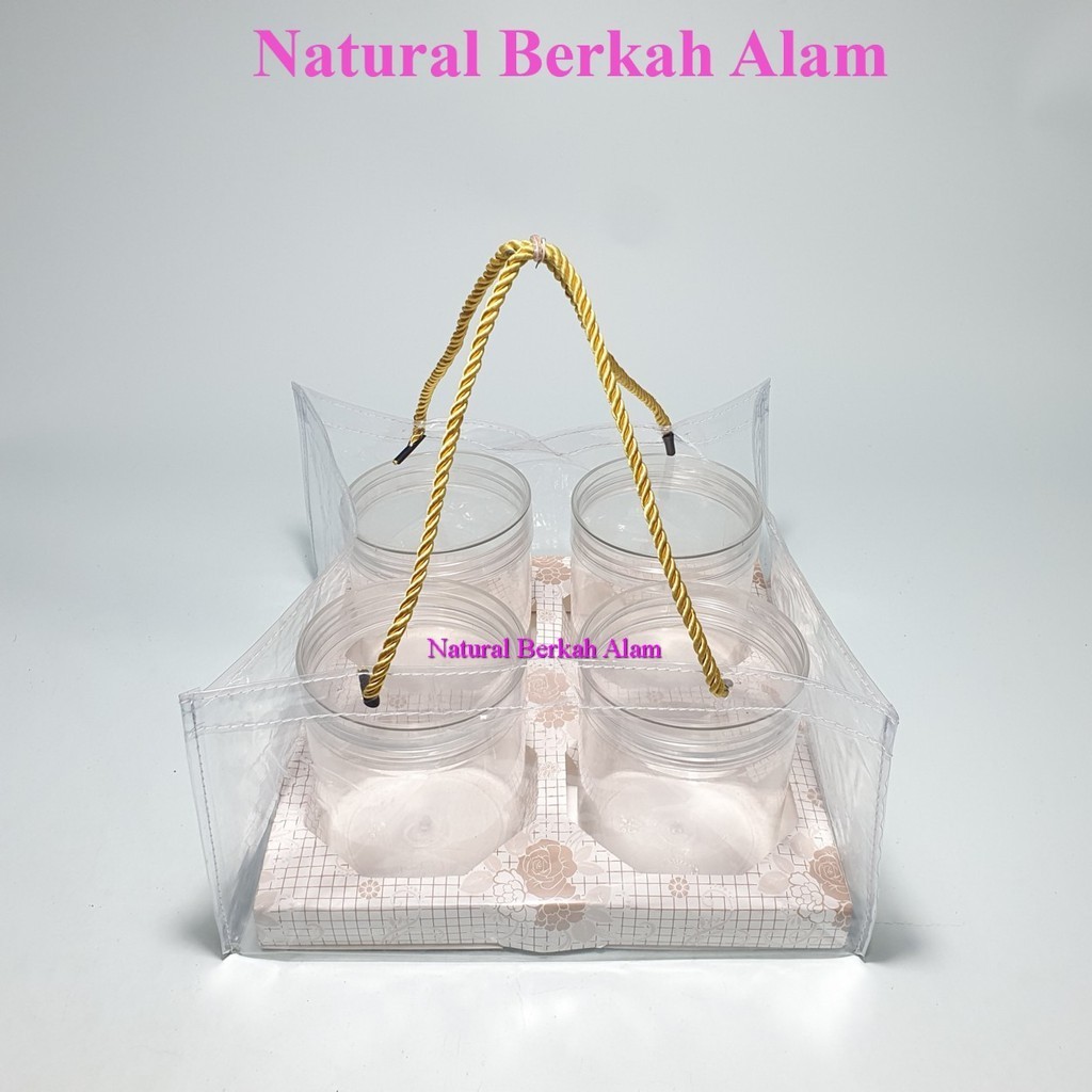 Jual Toples Lebaran Ml Tabung Tutup Plastik Clear Hampers Tas