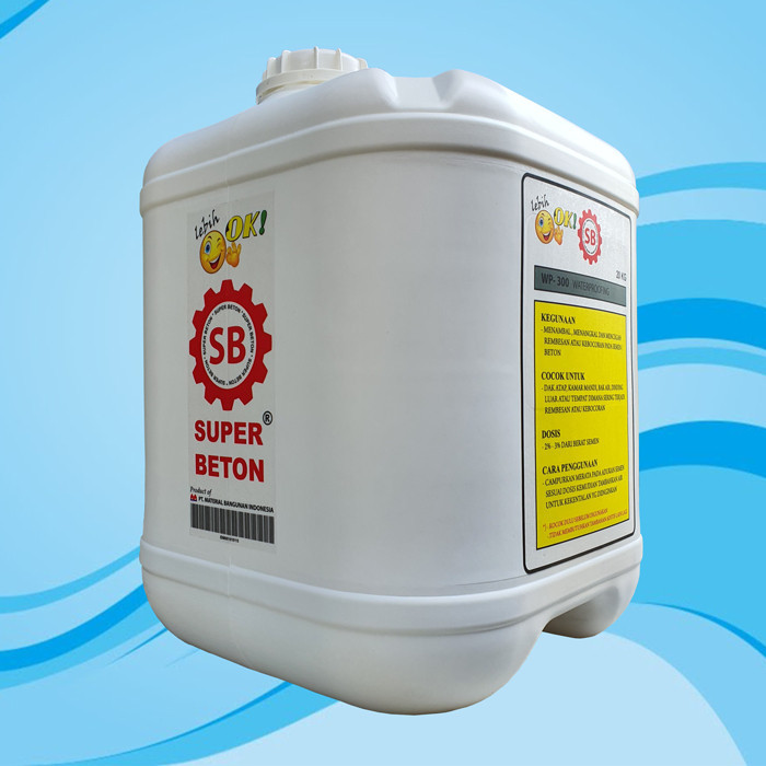 Jual SB SUPER BETON WP 300 WATERPROOFING 20 KG Obat Cor Cegah