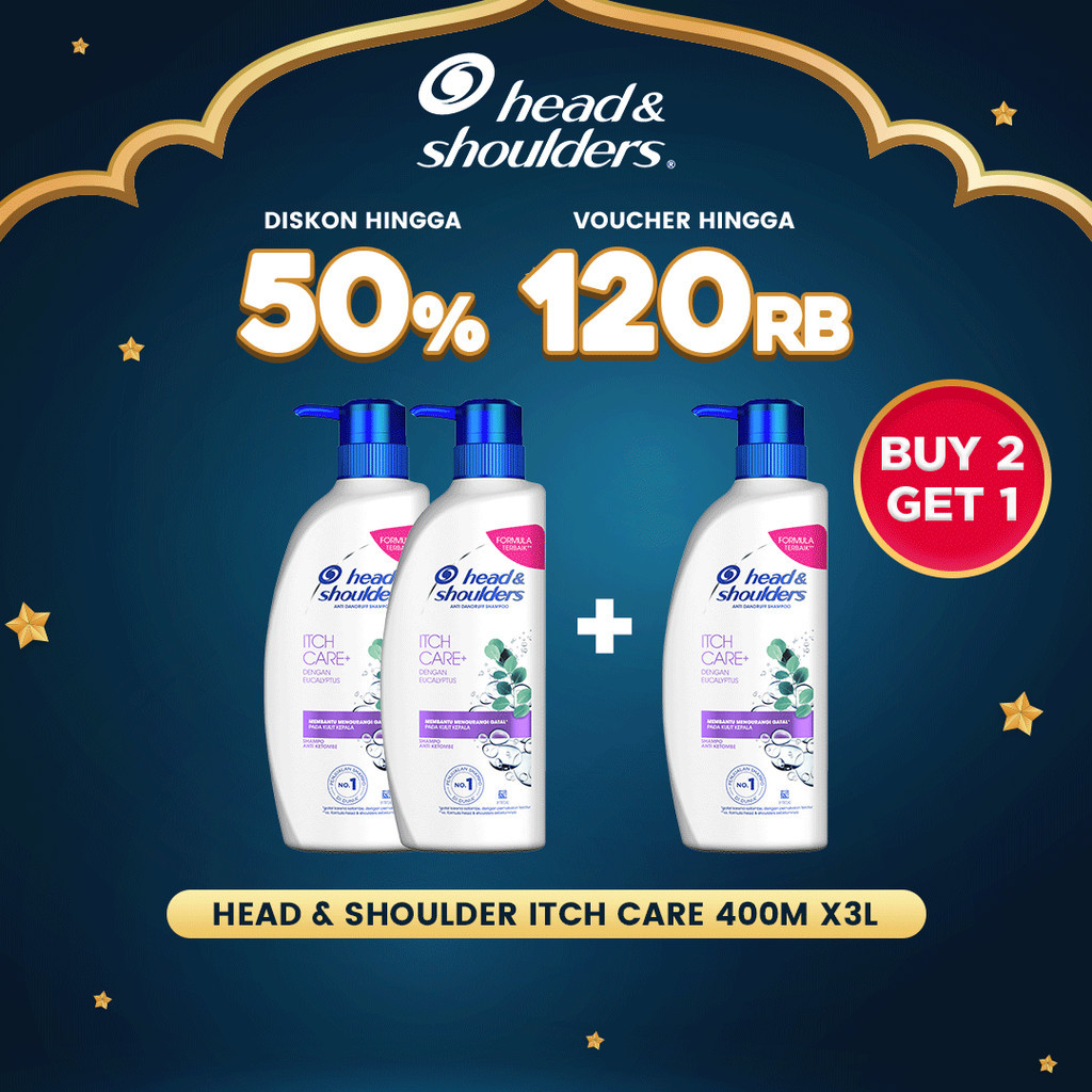 Jual Head Shoulders Sampo Anti Ketombe Dan Gatal Itch Care Perawatan