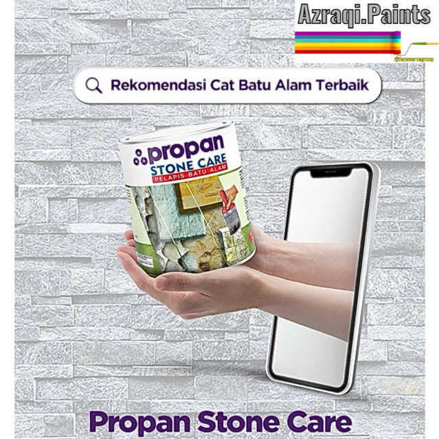 Jual PROPAN STONE CARE CAT PELAPIS BATU ALAM 1 LITER Shopee Indonesia