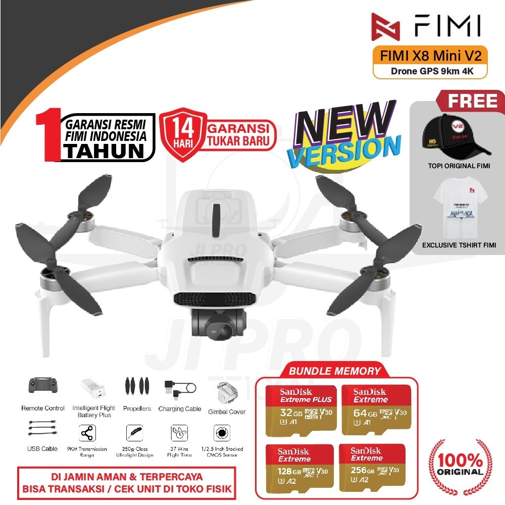 Jual Drone Fimi X Mini V Km K Axis Gimbal Camera Original