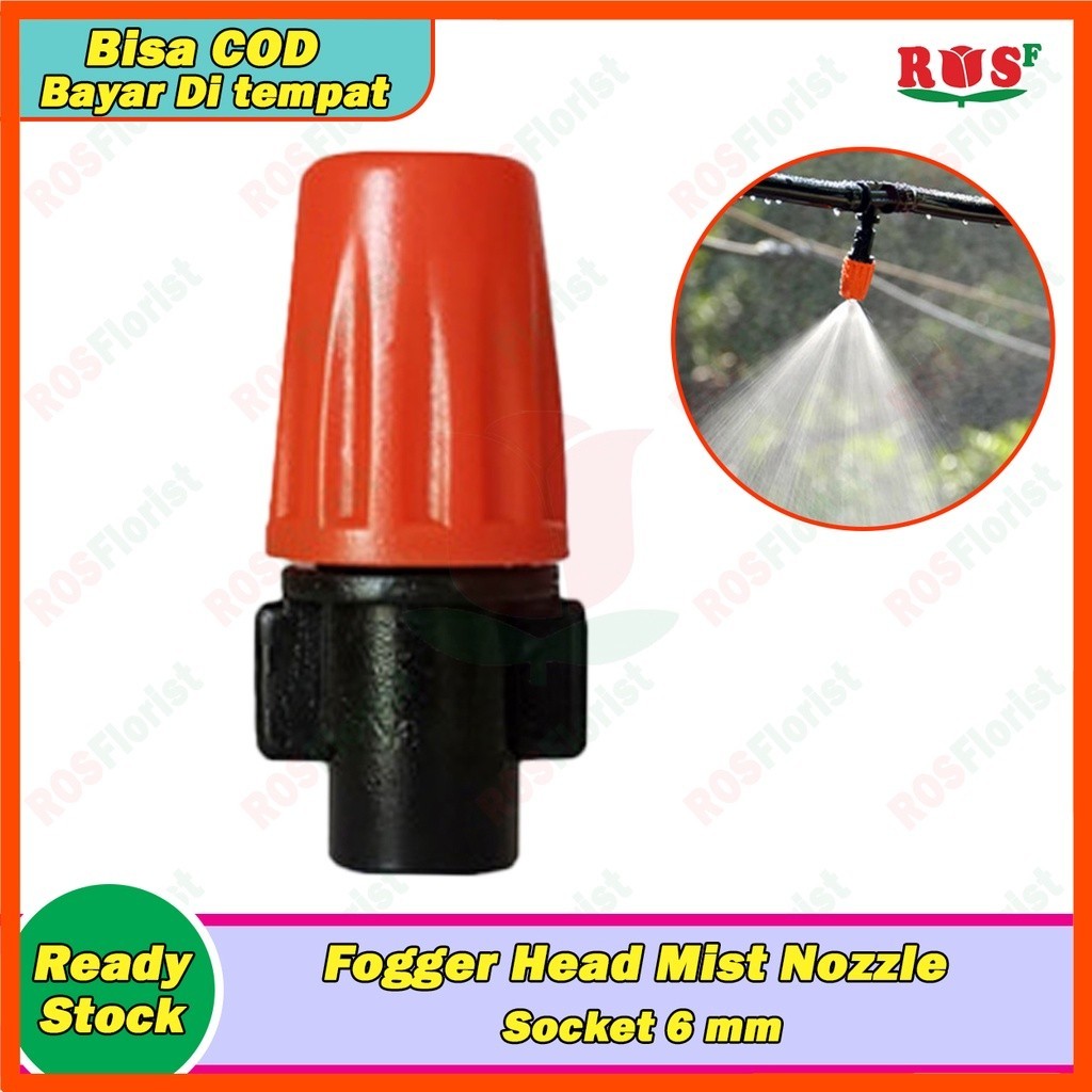 Jual Rf Mist Nozzle Head Fogger Misting Sprayer Spray Sprinkler Kabut