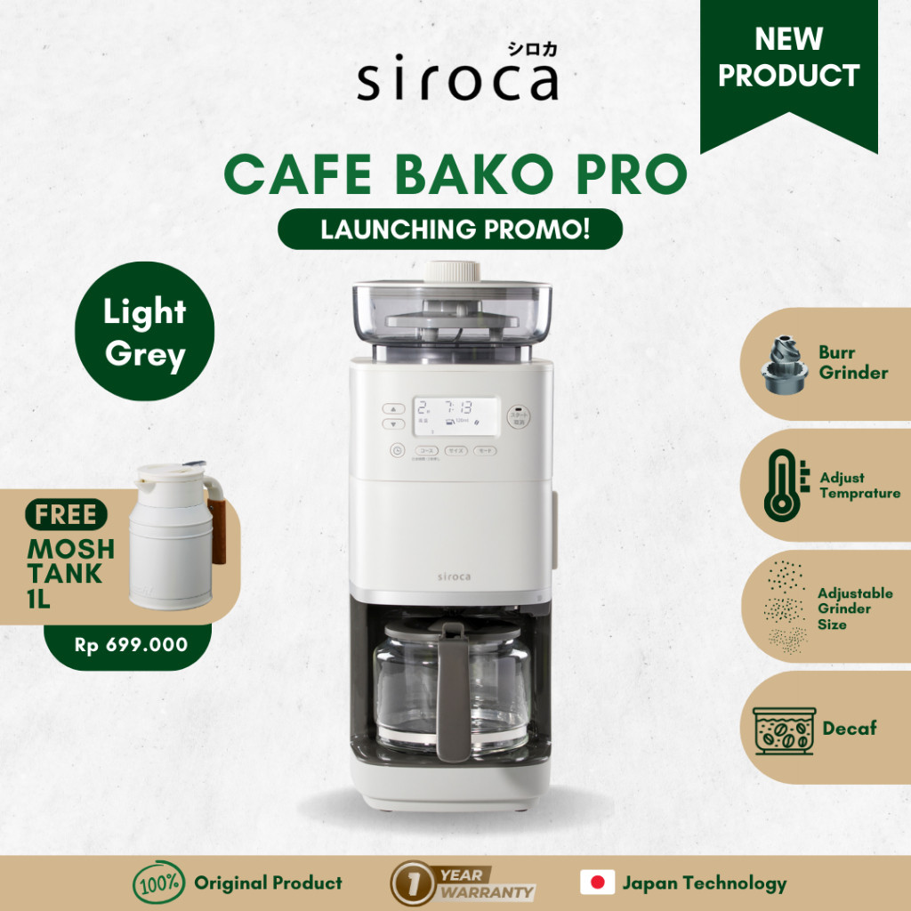 Jual Promo Big Sall Siroca Cafe Bako Pro Fully Automatic Coffee Maker