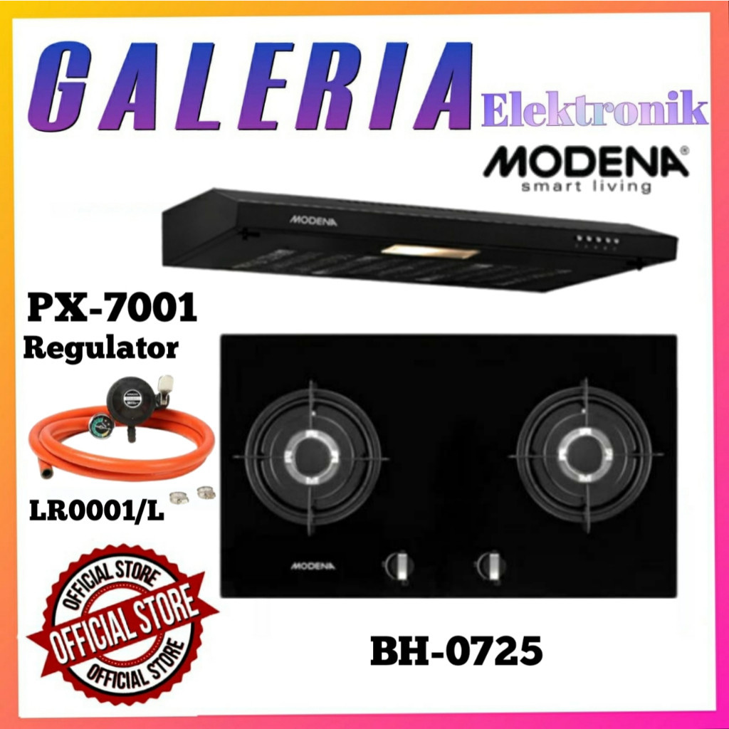 Jual Paket Kompor Tanam Modena Bh Dan Cooker Hood Modena Px