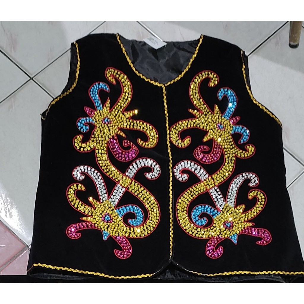 Jual Baju Adat Dayak Rompi Saja Shopee Indonesia