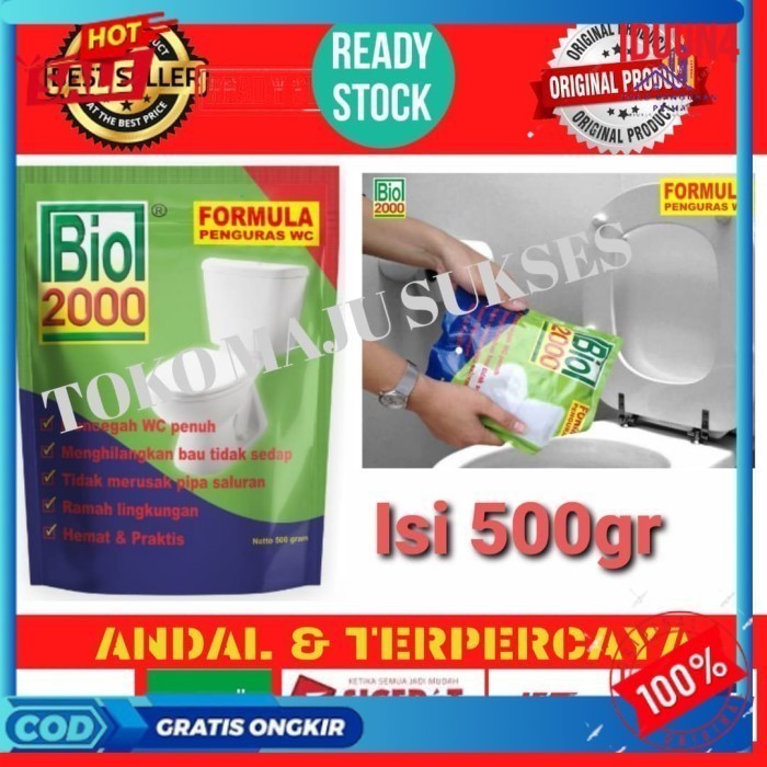 Jual Bio Formula Penguras Wc Gr Pengurai Limbah Organik