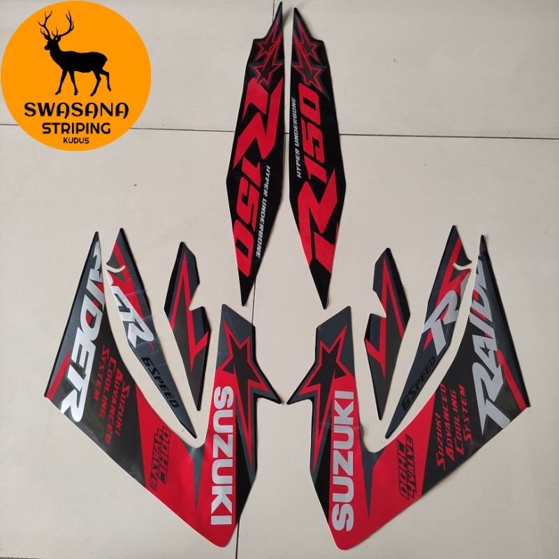 Jual Striping Stiker Decal List Suzuki Satria Fu Raider F