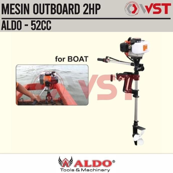 Jual Fw552 Aldo Mesin Tempel Outboard 2Hp 2 Tak 52Cc Perahu Kapal