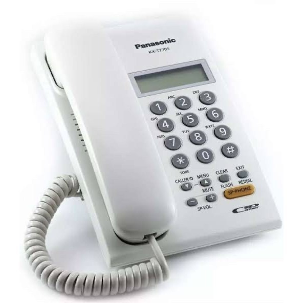 Jual Panasonic KX T7705 Telepon Rumah Kantor Single Line Telpon