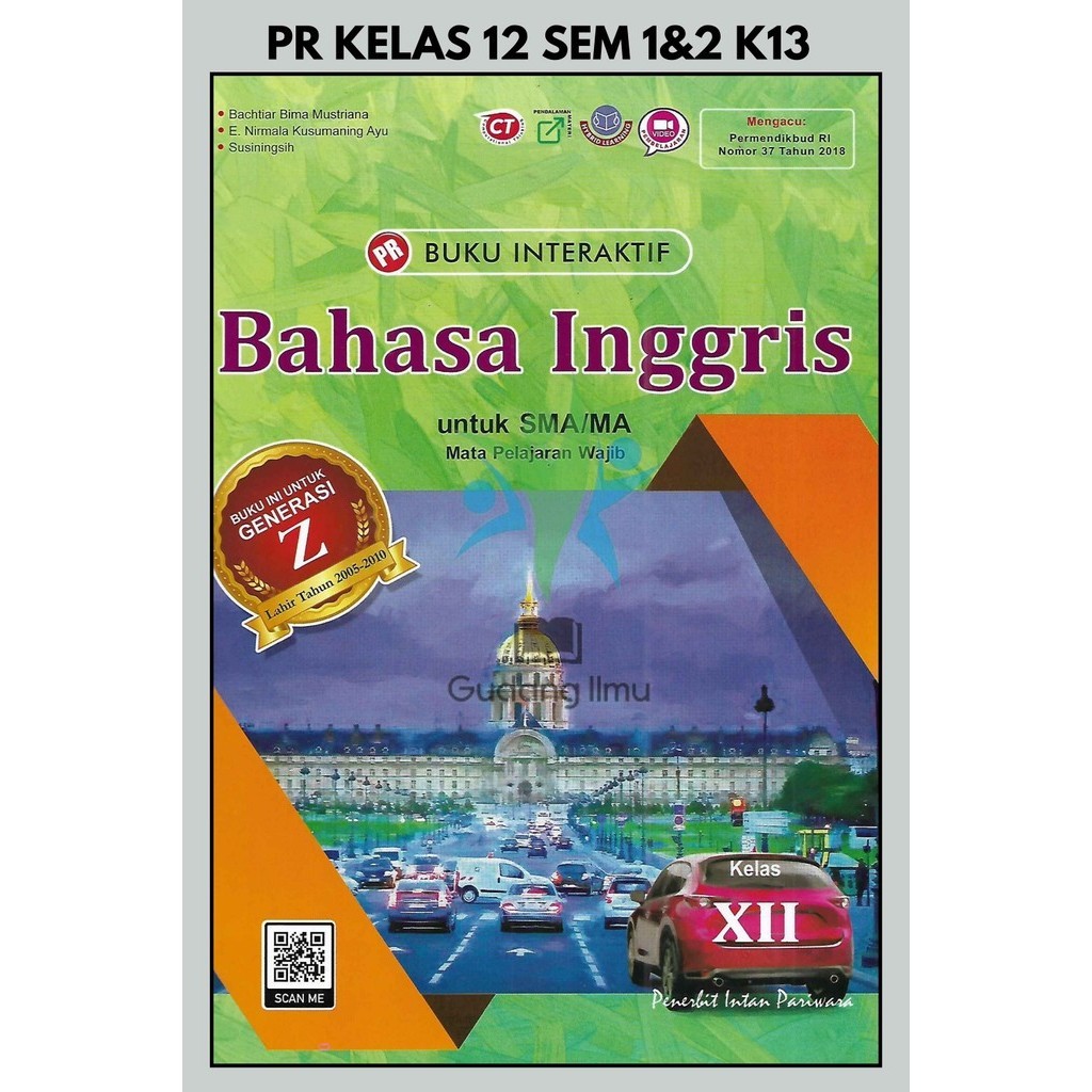 Jual Buku Pr Lks Bahasa Inggris K13 SMA MA Kelas 12 XII Semester 1 2