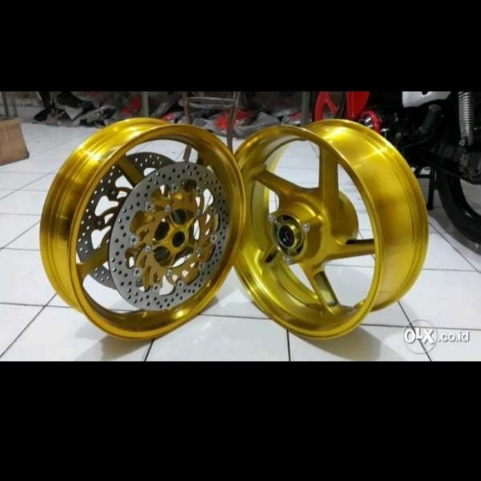 Jual Velg Motor Tapak Lebar Double Disc Ninja 250fi Z 250 Karbu